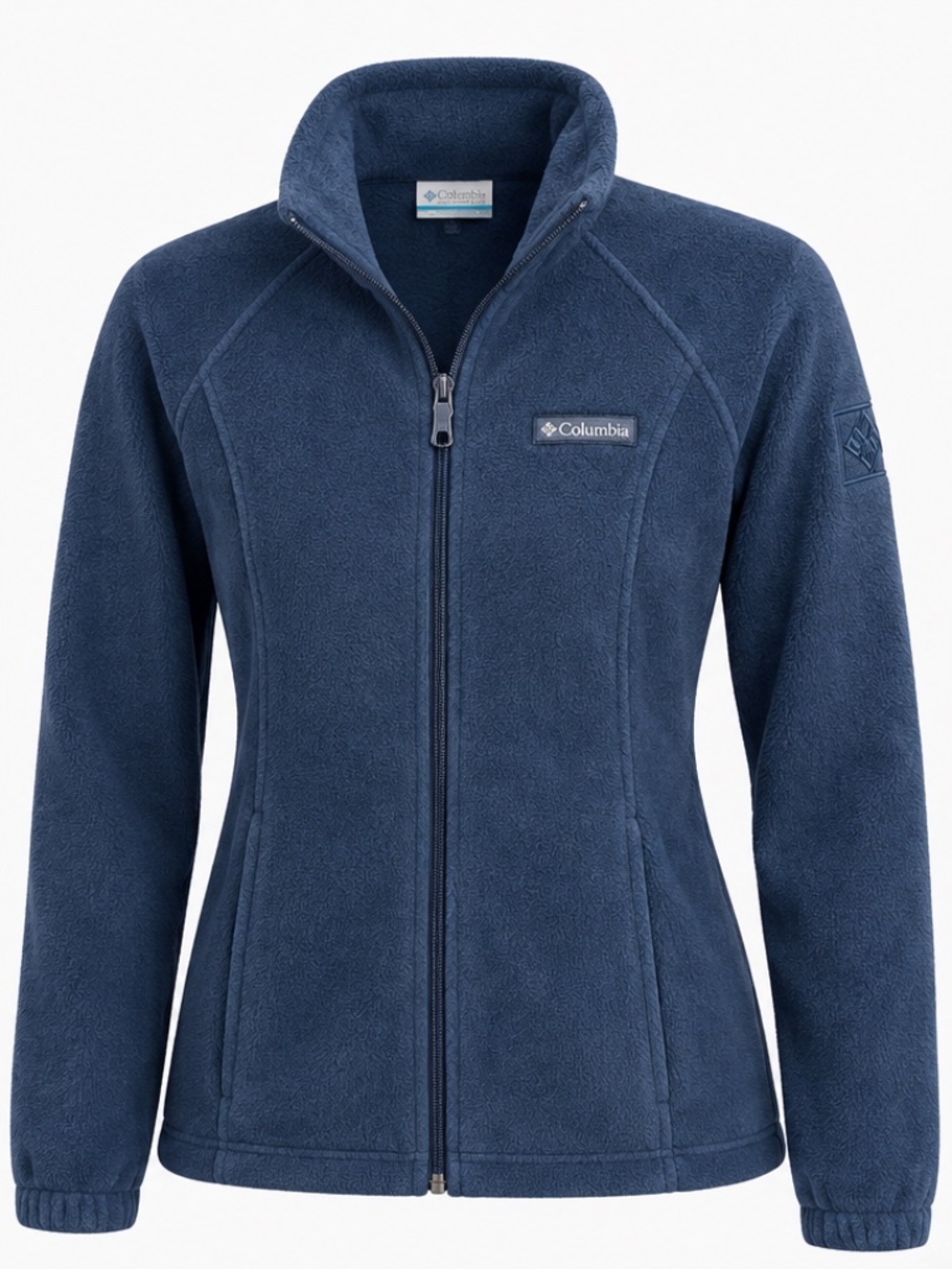 Columbia Blue Benton Springs Full Zip Women's Size XS Sweater Brand New w/Tags